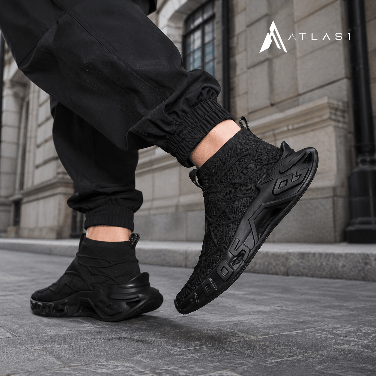 Men’s High - Top Outdoor Sports Shoes - ATLAS 1