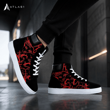 Men's High Top Street Style Casual Fashion Sneakers - ATLAS 1