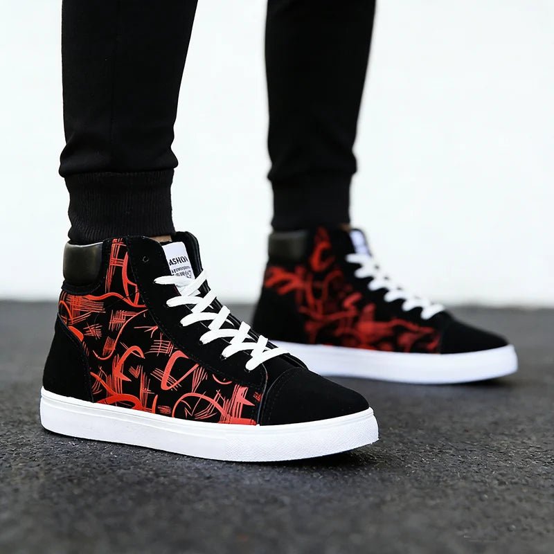Men's High Top Street Style Casual Fashion Sneakers - ATLAS 1