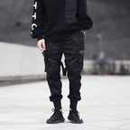 Men's Hip Hop Techwear Multi - pocket Cargo Pants - ATLAS 1