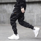 Men's Hip Hop Techwear Multi - pocket Cargo Pants - ATLAS 1
