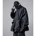 Men's Hooded Windbreaker Trench Jacket - ATLAS 1