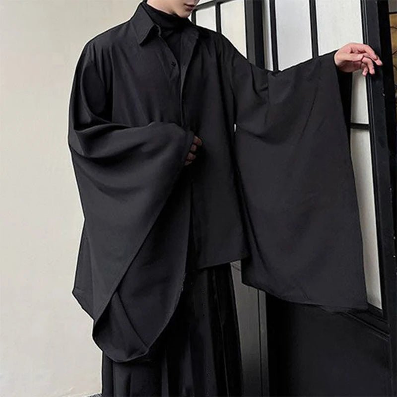 Men's Japanese Style Bat Sleeve Shirt - ATLAS 1