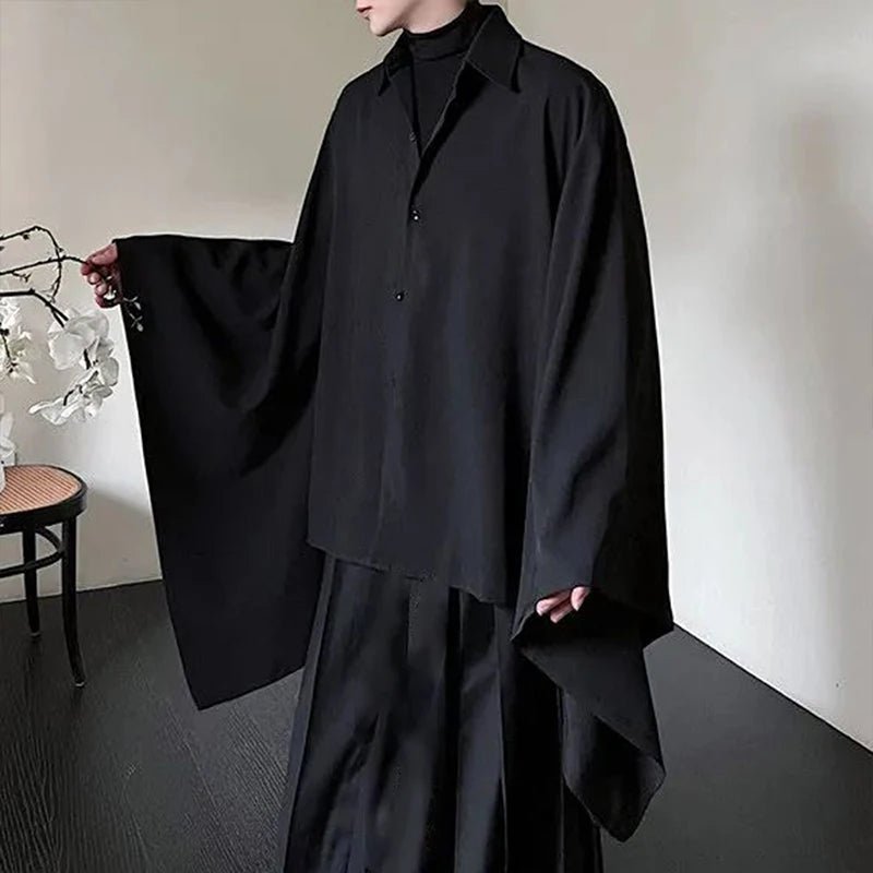 Men's Japanese Style Bat Sleeve Shirt - ATLAS 1