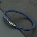 Men's Minimalist Rope Stainless Steel Buckle Bracelet - ATLAS 1