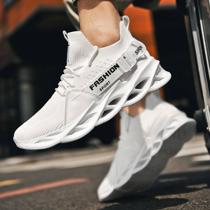 Men's Neon Color Techwear Sneakers - ATLAS 1