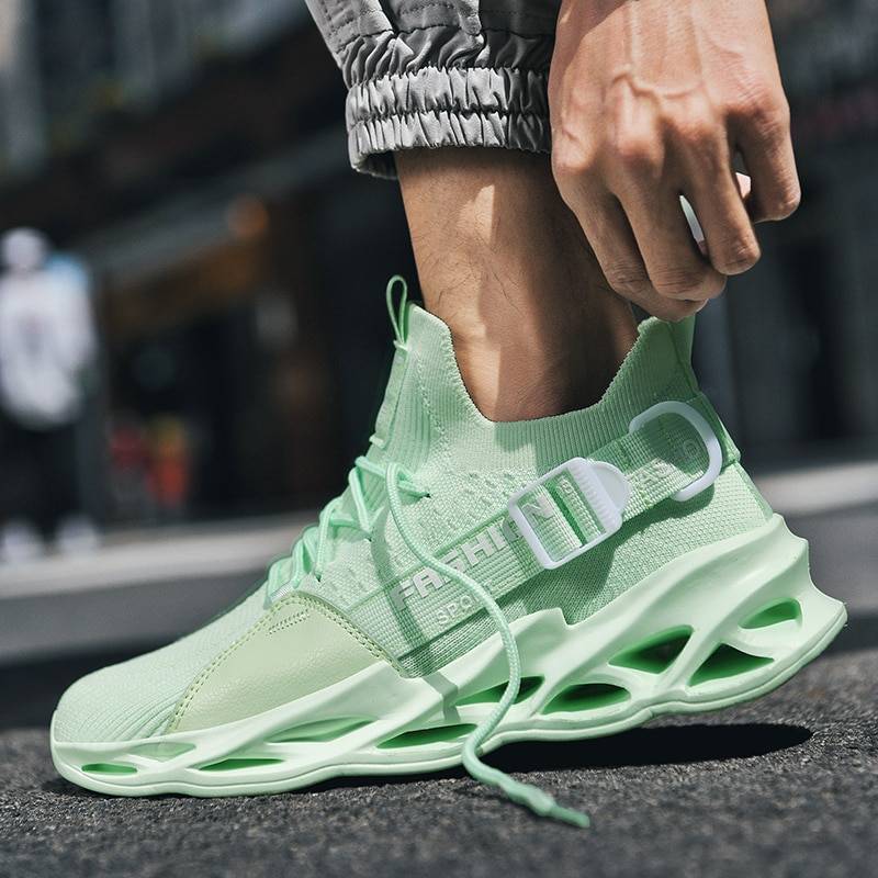 Men's Neon Color Techwear Sneakers - ATLAS 1
