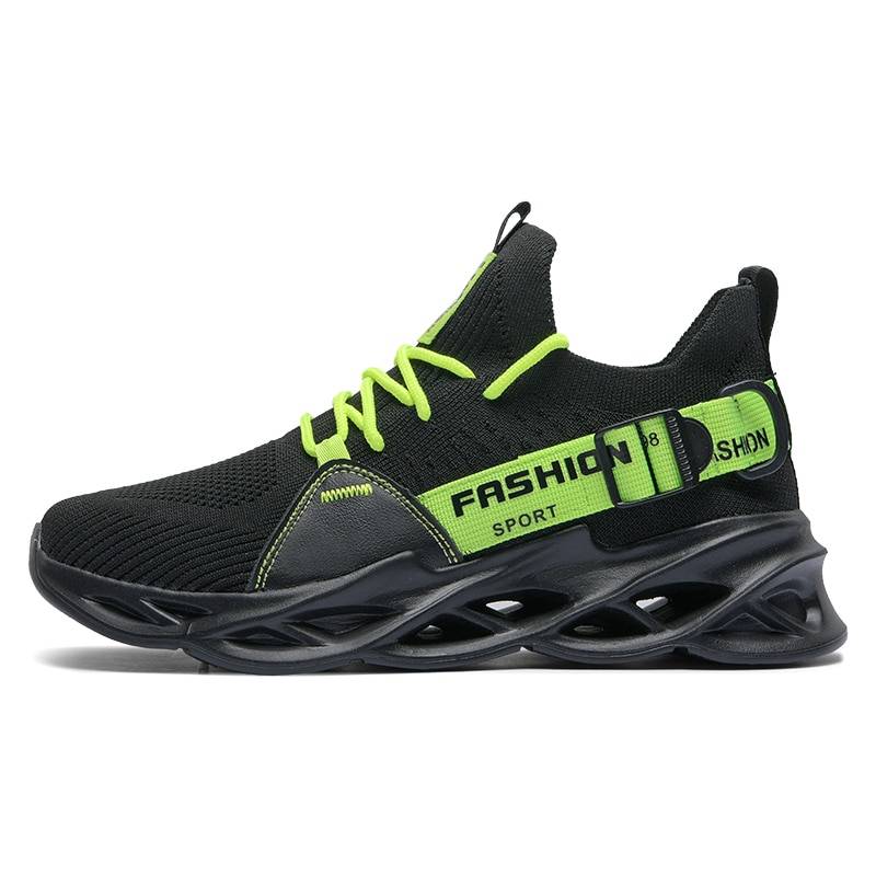 Men's Neon Color Techwear Sneakers - ATLAS 1