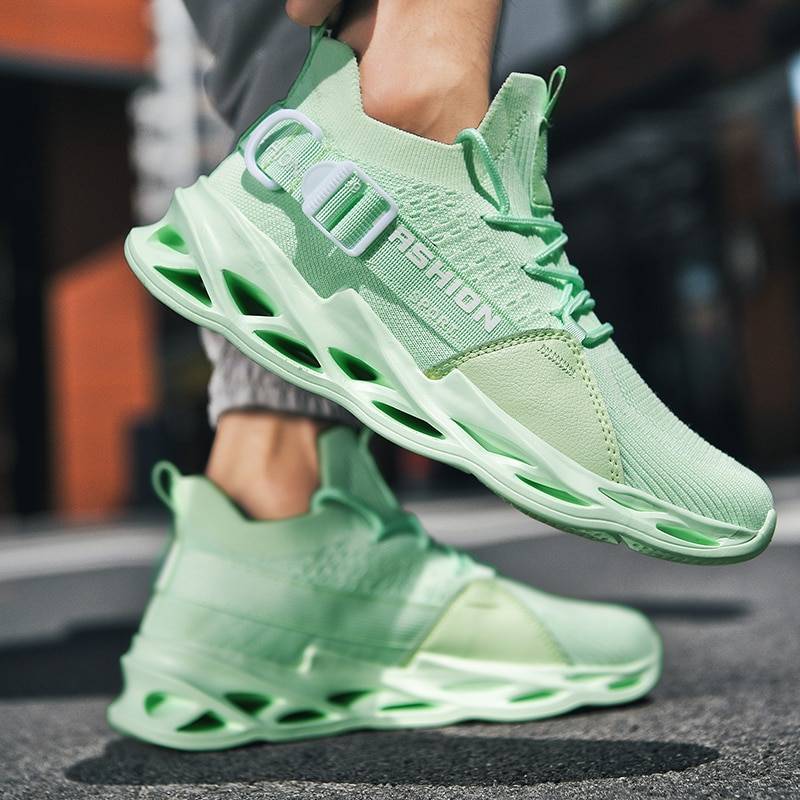 Men's Neon Color Techwear Sneakers - ATLAS 1