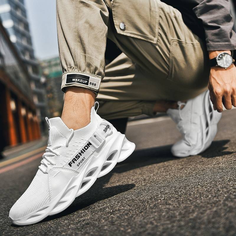 Men's Neon Color Techwear Sneakers - ATLAS 1