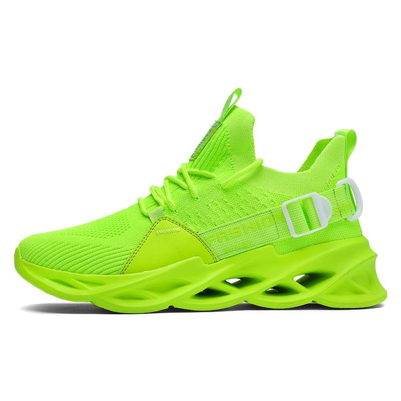 Men's Neon Color Techwear Sneakers - ATLAS 1