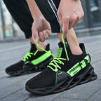 Men's Neon Color Techwear Sneakers - ATLAS 1