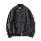 Men's Oversized Pocket Techwear Bomber Jacket - ATLAS 1