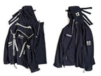 Men's Oversized Strappy Tactical Techwear Windbreaker - ATLAS 1