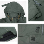 Men's Oversized Strappy Tactical Techwear Windbreaker - ATLAS 1