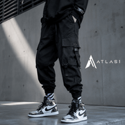 Herren Oversized Techwear Cargohose