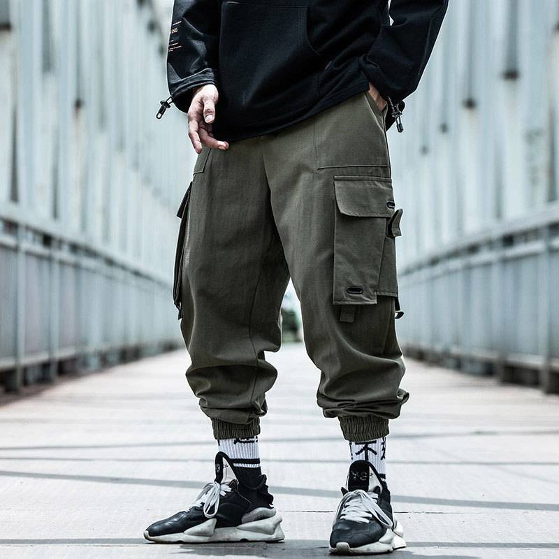 Men's Oversized Techwear Style Cargo Pants - ATLAS 1