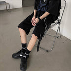 Men's Oversized Techwear Style Shorts with Chains - ATLAS 1