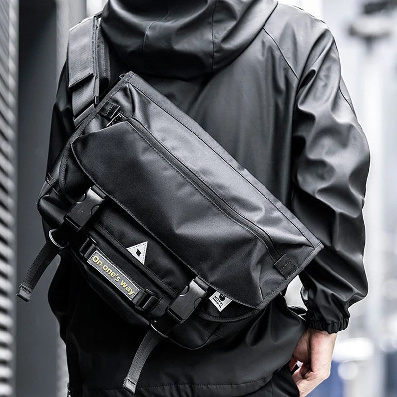 Men's Oxford Tactical Shoulder Bag Techwear - ATLAS 1