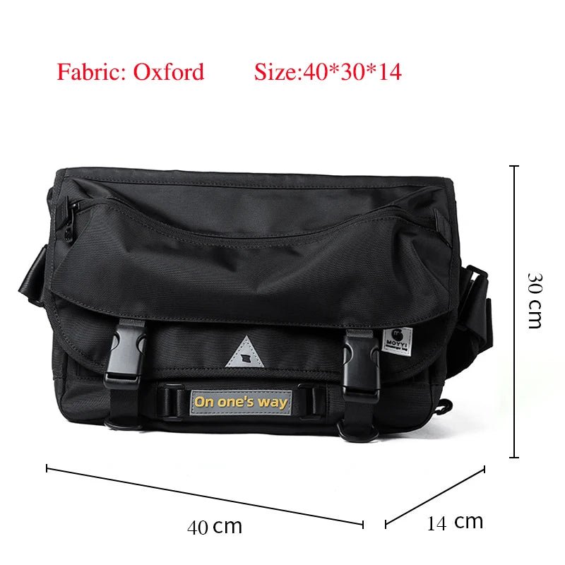Men's Oxford Tactical Shoulder Bag Techwear - ATLAS 1