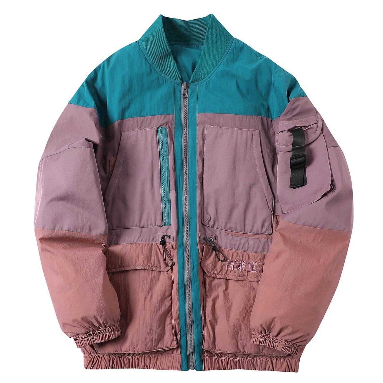 Men's Pastel Techwear Winter Jacket - ATLAS 1