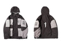 Men's Patchwork Oversized Padded Techwear Windbreaker - ATLAS 1