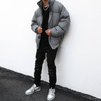 Men's Reflective Cotton Padded Techwear Winter Jacket - ATLAS 1
