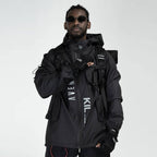 Men's Reflective Detail Tactical Urban Windbreaker - ATLAS 1
