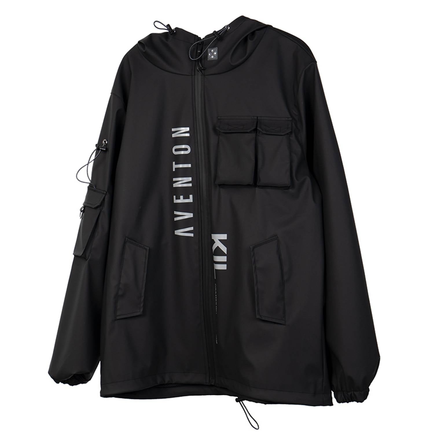 Men's Reflective Detail Tactical Urban Windbreaker - ATLAS 1