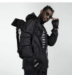 Men's Reflective Detail Tactical Urban Windbreaker - ATLAS 1