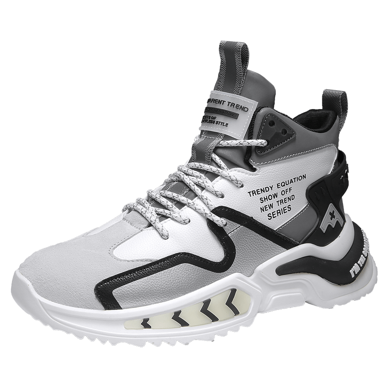 Men's Reflective Techwear High Tops - ATLAS 1