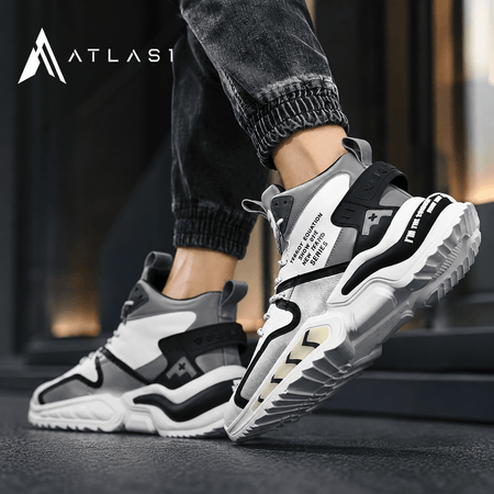 Men's Reflective Techwear High Tops