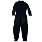 Men's Solid Color Cotton Belted Techwear Overall - ATLAS 1
