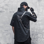 Men's Solid Color Minimalist Techwear T-Shirt - ATLAS 1