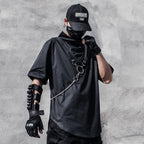 Men's Solid Color Minimalist Techwear T-Shirt - ATLAS 1