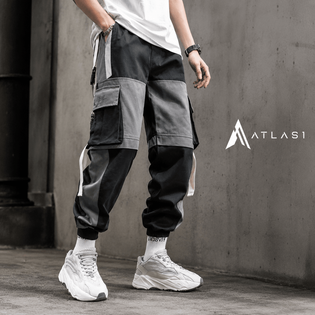 Men's Streetwear Military Tactical Techwear Cargo Pants - ATLAS 1