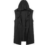 Men's Streetwear Techwear Hooded Sleeveless Vest - ATLAS 1