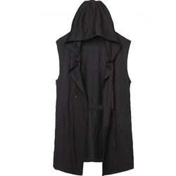 Men's Streetwear Techwear Hooded Sleeveless Vest - ATLAS 1