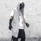 Men's Streetwear Techwear Hooded Sleeveless Vest - ATLAS 1