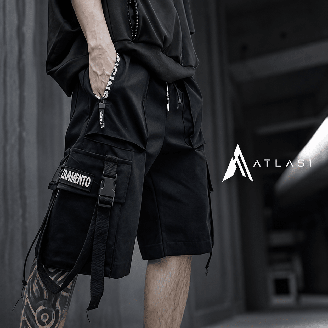 Men's Summer Techwear Shorts - ATLAS 1