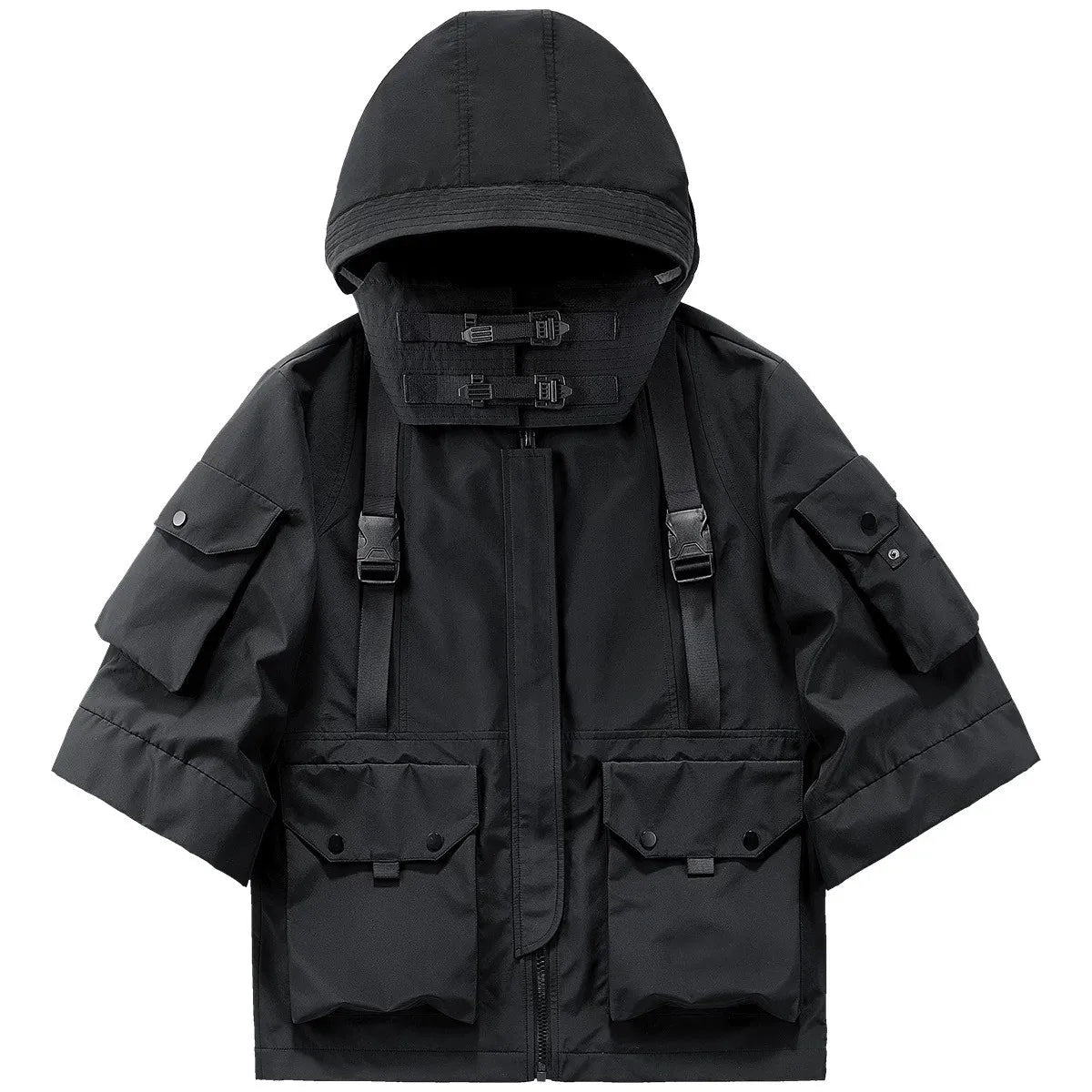 Men's Tactical Hooded Cargo Jacket - ATLAS 1
