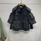 Men's Tactical Hooded Cargo Jacket - ATLAS 1