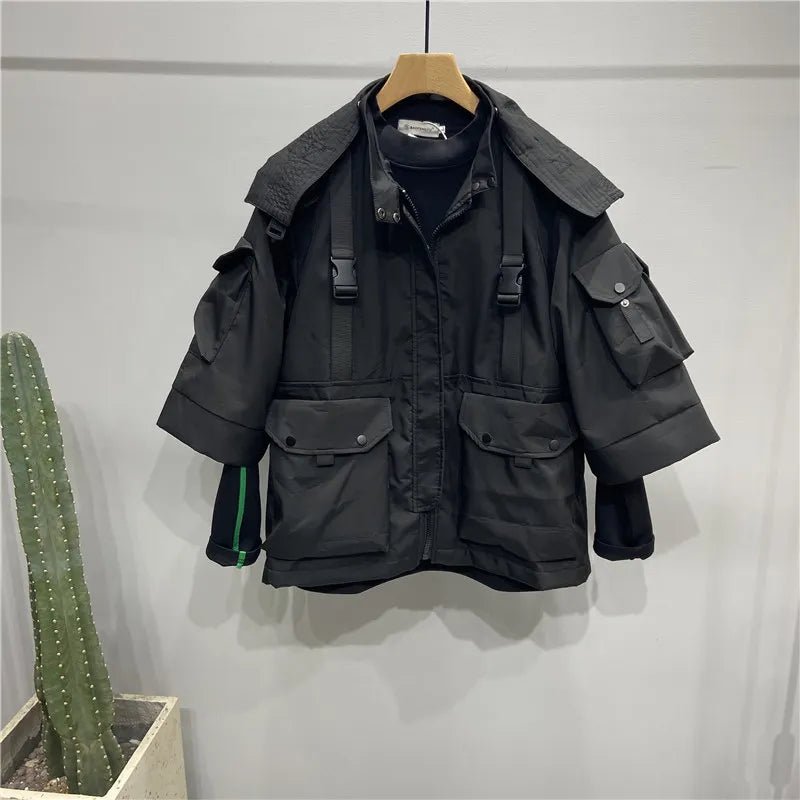 Men's Tactical Hooded Cargo Jacket - ATLAS 1