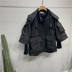 Men's Tactical Hooded Cargo Jacket - ATLAS 1