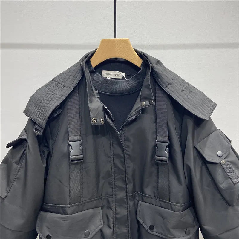 Men's Tactical Hooded Cargo Jacket - ATLAS 1
