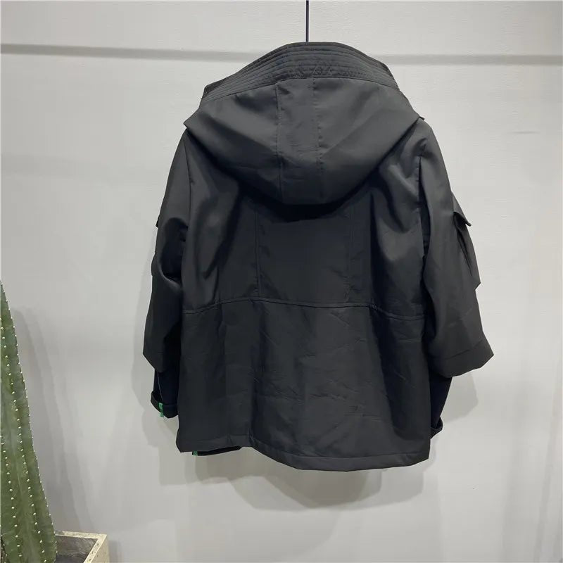 Men's Tactical Hooded Cargo Jacket - ATLAS 1