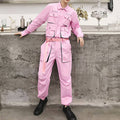 Men's Tactical Pockets Belted Techwear Overall - ATLAS 1