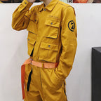 Men's Tactical Pockets Belted Techwear Overall - ATLAS 1