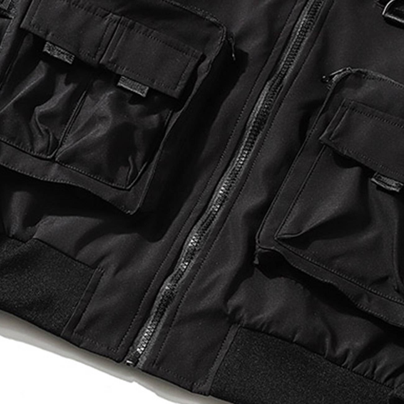 Men's Tactical Pockets Techwear Bomber Jacket - ATLAS 1