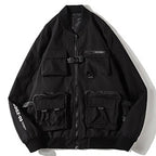 Men's Tactical Pockets Techwear Bomber Jacket - ATLAS 1